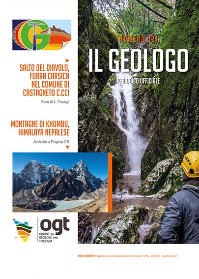 "Il Geologo" n.121 - Periodico ufficiale dell'Ordine dei Geologi della Toscana