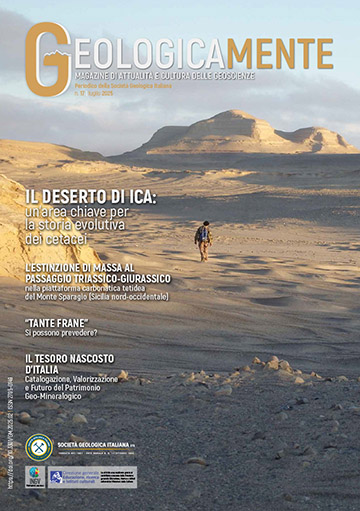 Rivista "Geologicamente" n. 17 - luglio 2025 - SGI Società Geologica Italiana