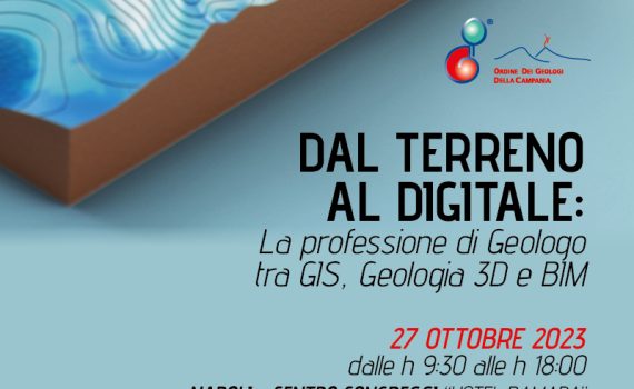 Dal terreno al digitale: La professione di Geologo tra GIS, Geologia 3D e BIM - 27 ottobre 2023