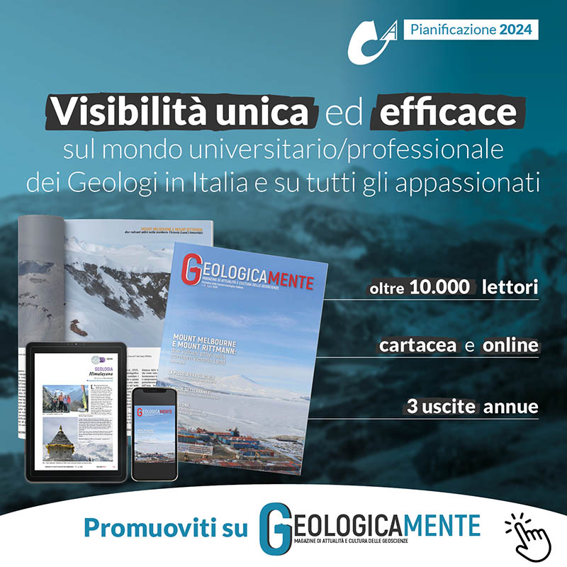 Pianificazione 2024 "Geologicamente" | SGI - Societ&agrave; Geologica Italiana