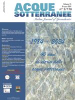 acque sotterranee Italian Journal of Groundwater volume 13 giugno 2024