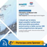 Sponsorizza il convegno nazionale “I vincoli per la tutela degli acquiferi sotterranei alla luce delle procedure autorizzative e  delle norme UNI sulla progettazione dei pozzi” | ACQUE SOTTERRANEE e ANIPA