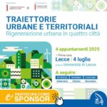 Convegni itineranti "TRAIETTORIE URBANE E TERRITORIALI - Rigenerazione urbana in quattro città" 4 appuntamenti 2025 | CNI e Fondazione CNI