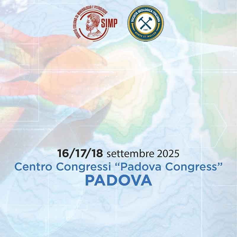 Congresso congiunto “Le Geoscienze e le sfide del XXI secolo” Padova, 16-18 settembre 2025 | SIMP e SGI