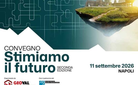 Sponsorizza &ldquo;Stimiamo il futuro&rdquo; 2a ed. 11 settembre Napoli | GeoVal Esperti e CNGeometri